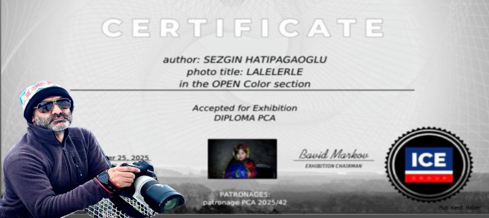 Muşlu Fotoğraf Sanatçısı Hatipağaoğlu’na İzlanda’dan 7 Ödül Birden