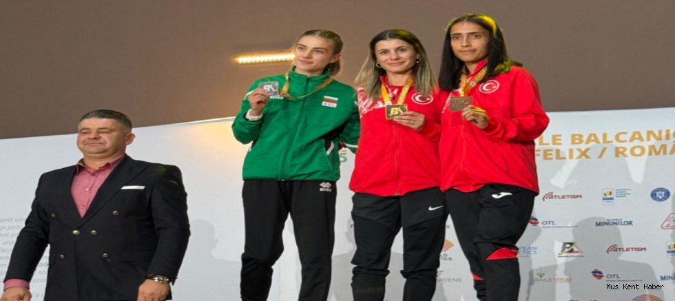 Muşlu Milli Atlet Derya Kunur’dan Balkanlarda Bronz Madalya Başarısı