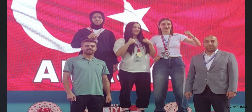 Muşlu Sporcu Türkiye İkincisi Oldu