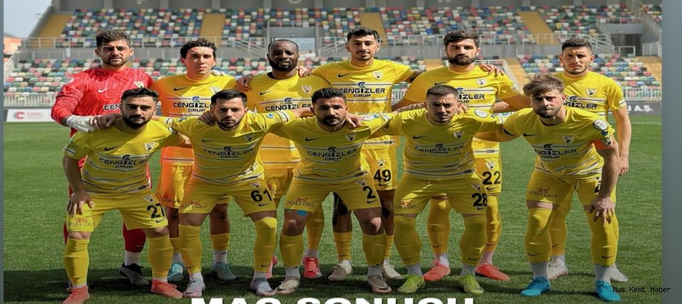 Muşspor, Bornova Deplasmanında 3 Puanı 3 Golle Aldı
