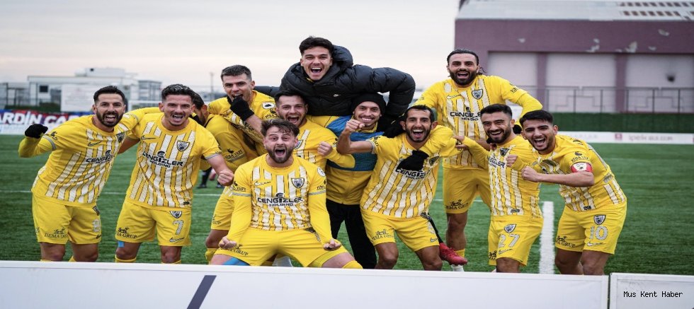 Muşspor’dan Deplasmanda Güç Gösterisi: 3-0