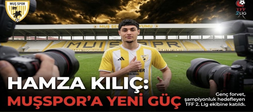 Muşspor’dan Genç Forvet Takviyesi