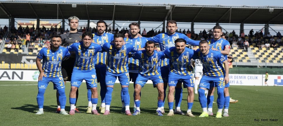 Muşspor Deplasmanda Avantajı Kaptı