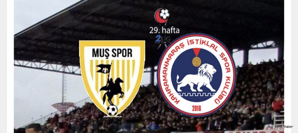 Muşspor – Kahramanmaraş İstiklalspor Maçı Play-Off İçin Kritik Öneme Sahip!
