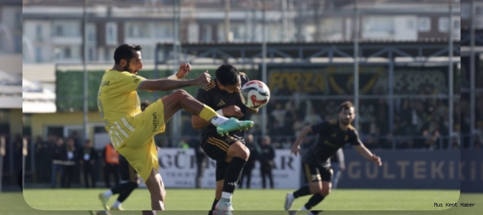 Muşspor Zirve Yolunda Ağır Darbe Aldı