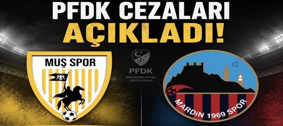 PFDK’dan Final Maçı Cezaları: En Büyük Ceza Muşspor’a