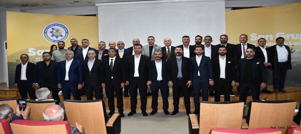 Sarı Grup Projelerini Açıkladı: “Muşspor Süper Lig’e, Muş Ekonomisi 1. Lig’e!”