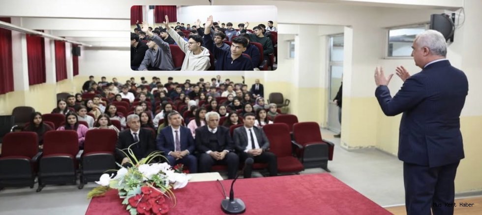 Vali Avni Çakır’dan Muş Fen Lisesi’ne Ziyaret