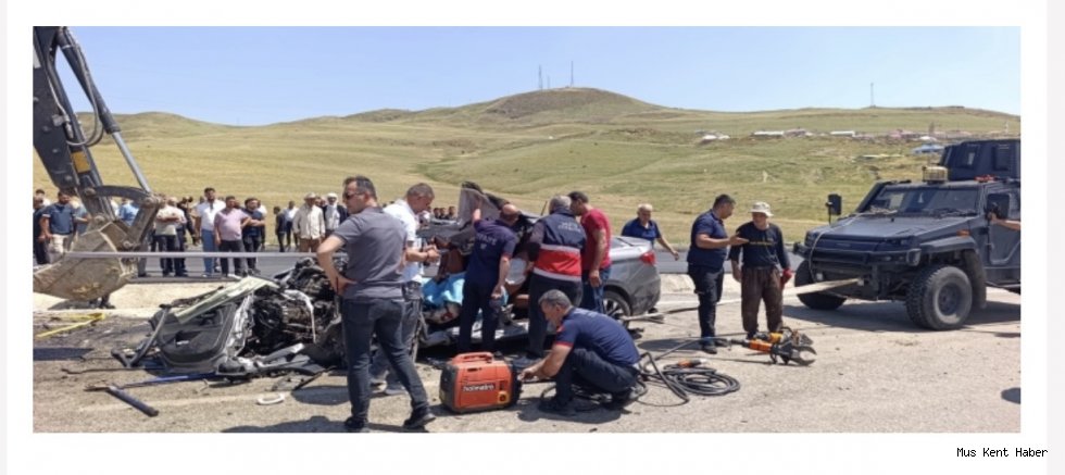Varto'da Feci Kaza: 1 Ölü, 1 Ağır Yaralı