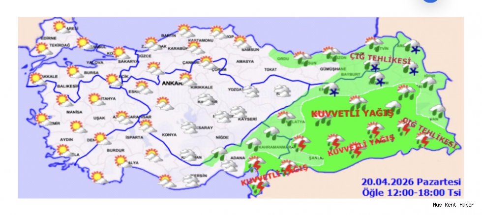 Yeni haftada serin ve yağışlı hava görülecek