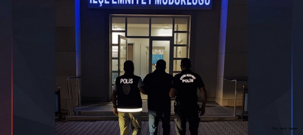 Malazgirt’te Kasten Öldürme Suçundan Aranan Hükümlü Yakalandı