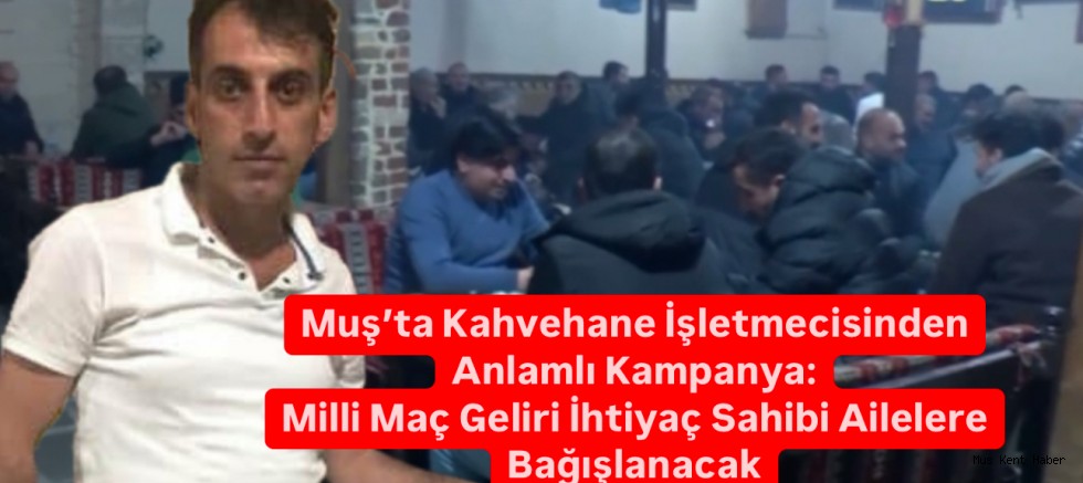 Milli Maç Geliri İhtiyaç Sahibi Ailelere Bağışlanacak