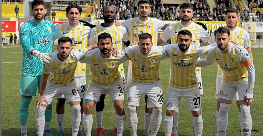 Muş Spor, Karşıyaka ile 1-1 Berabere Kaldı