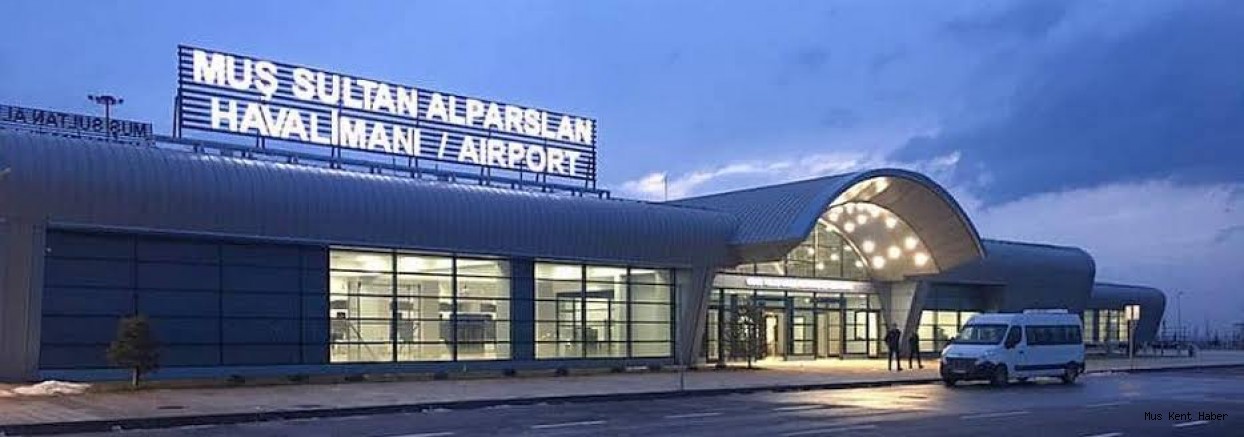 Muş Sultan Alparslan Havalimanı Mayıs Ayında 44.998 Yolcuya Hizmet Verdi