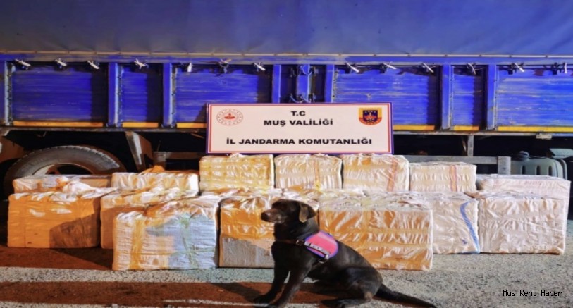 Muş’ta 640 Bin TL Değerinde Bandrolsüz Tütün Ele Geçirildi