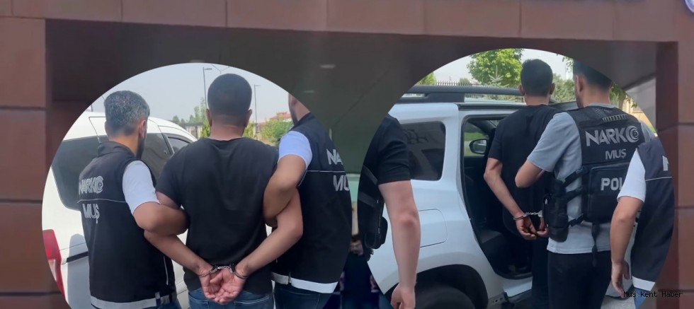 Muş'ta Aranan Şahıslar Yakalandı