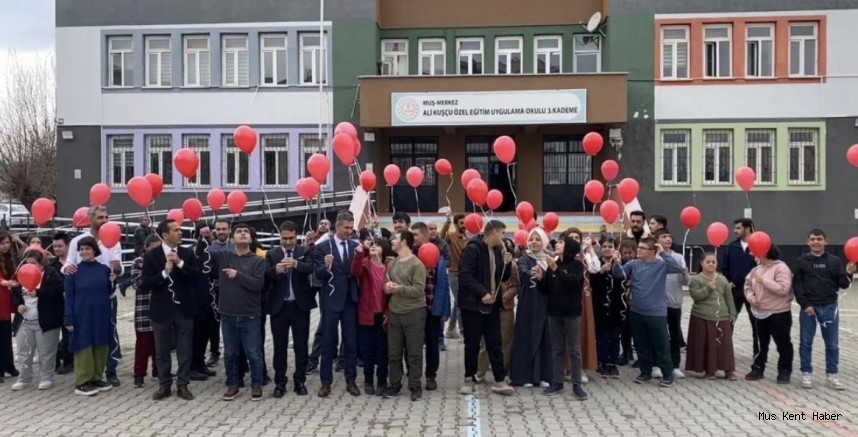 Muş’ta Otizm Farkındalık Günü’ne Anlamlı Etkinlik