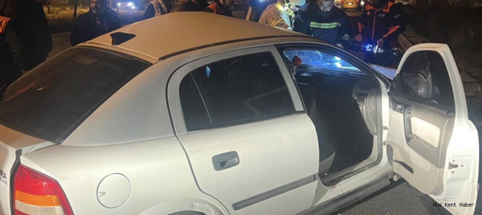 Muş’ta tır ile otomobil çarpıştı: 2 yaralı