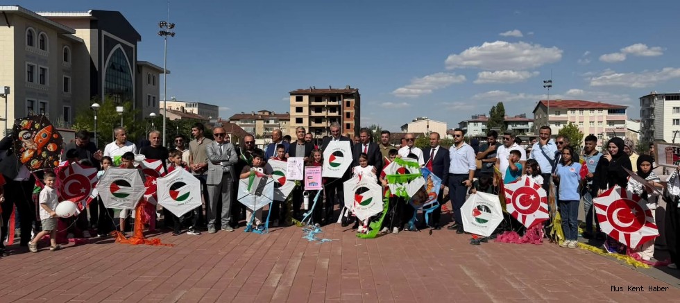 Muş’ta “Uçurtmalar Vurulmasın, Gökyüzü Çocuklara Kalsın” Etkinliği