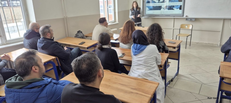 Muş’ta Uyuşturucuyla Mücadele Kapsamında Farkındalık Çalışmaları Sürüyor