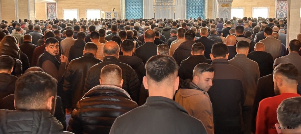 Muş’ta Vefat Edenler İçin Gıyabi Cenaze Namazı Kılındı