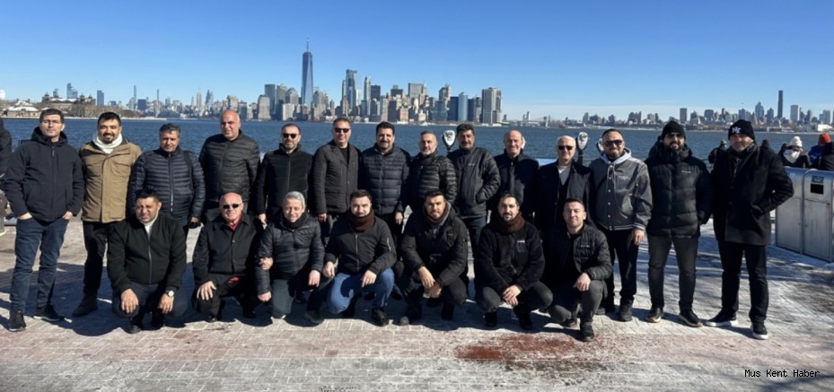 MUŞ TSO AMERİKA İŞ GEZİSİNİ TAMAMLADI