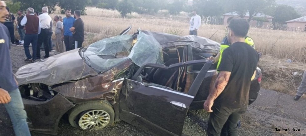 Muşlu Anne ile 3 Yaşındaki Oğlu Feci Kazada Hayatını Kaybetti