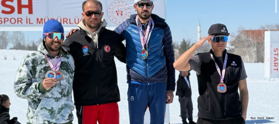 Muşlu Kayakçılar Türkiye Şampiyonası’nda Zirveye Damga Vurdu