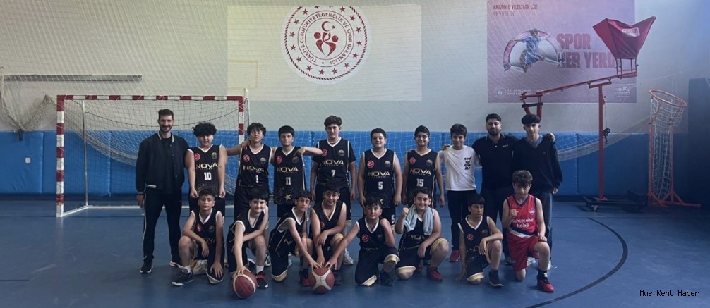 Muşlu Minik Basketbolcular Tatvan’dan Galibiyetle Döndü