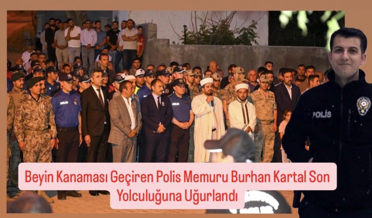 Muşlu Polis Memuru Burhan Kartal Son Yolculuğuna Uğurlandı