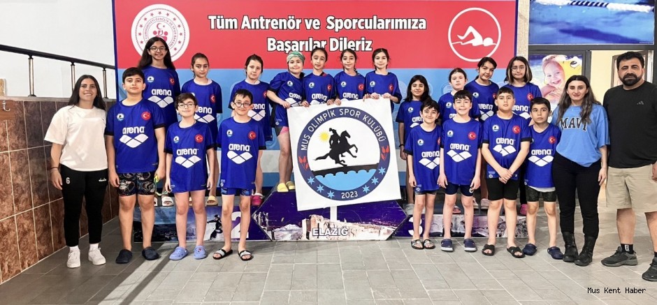 Muşlu Yüzücülerden Büyük Başarı: 10 Sporcu Barajı Geçti