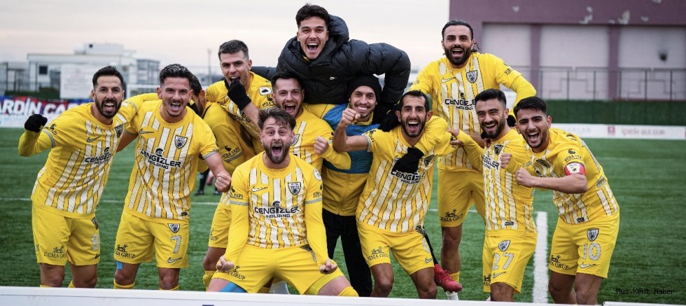 Muşspor’dan Deplasmanda Güç Gösterisi: 3-0