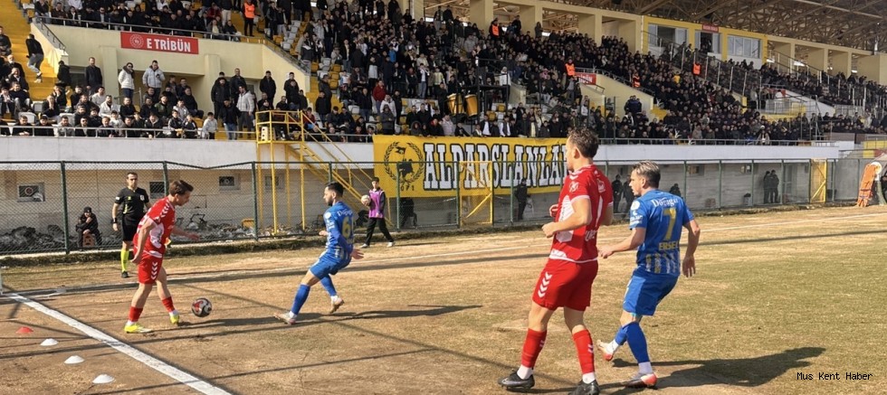 Muşspor Evinde Avantajı Koruyamadı: 1-1