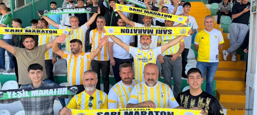 Muşspor Taraftarlarından 12 Bingölspor’a Kardeşlik Desteği