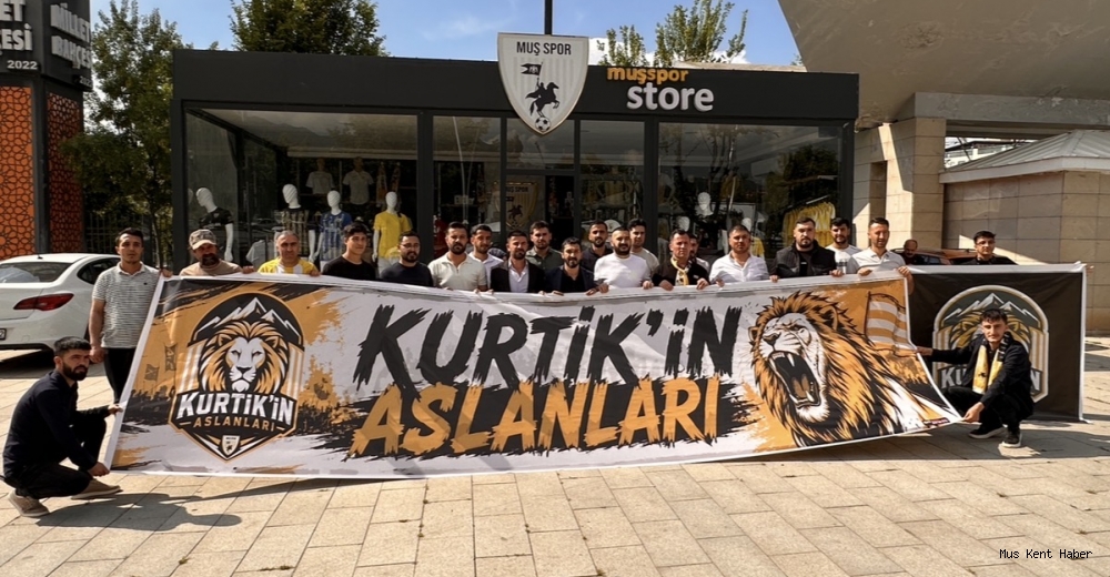 Muşspor Tribünlerinde Yeni Dönem: Kurtik’in Aslanları Sahaya İndi