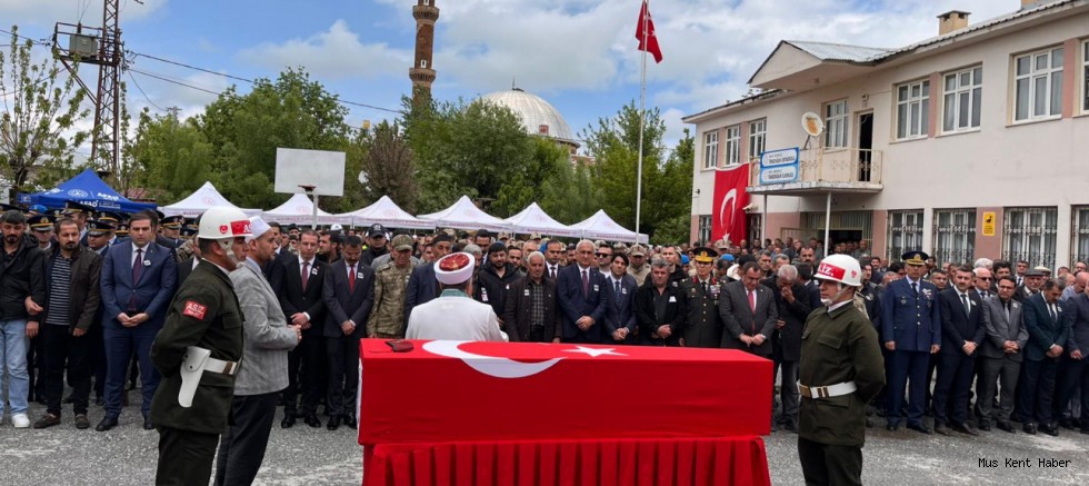 Şehit Uzman Çavuş Mesut Karadağ Muş’ta Son Yolculuğuna Uğurlandı