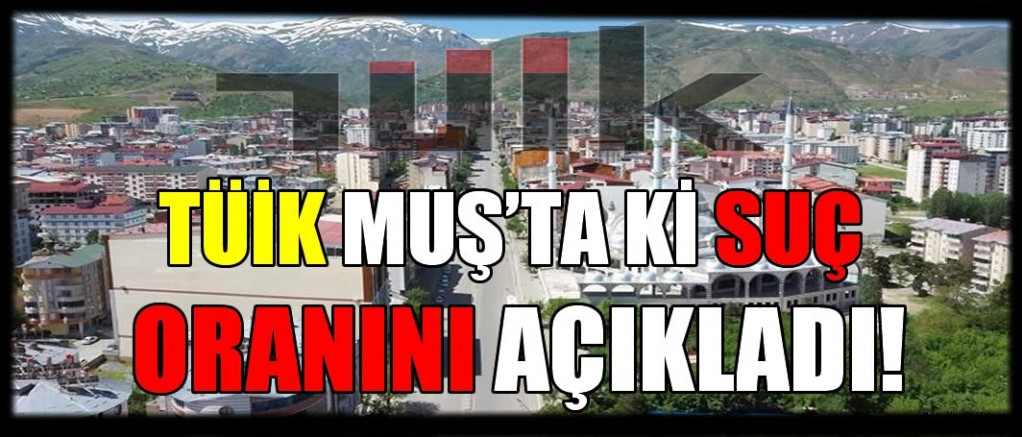 Suç Oranı En Düşük İller Açıklandı: Muş Kaçıncı Sırada Yer Alıyor?