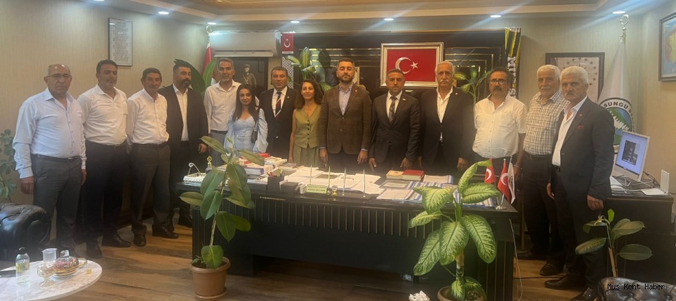 Sungu Belediye Başkanı Burhan Sayılgan, CHP Heyetini Misafir Etti