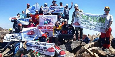 26 Ağustos Malazgirt Zafer Tırmanışı Başarıyla Gerçekleştirildi