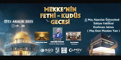AGD ve MGV’den 81 İlde Eş Zamanlı “Mekke’nin Fethi ve Kudüs Gecesi” Programı