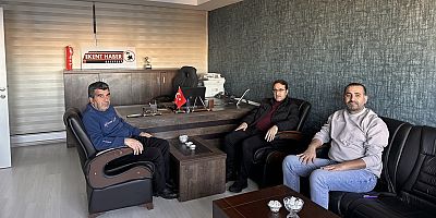 Aile ve Sosyal Hizmetler İl Müdürü Ahmet Kırtay’dan Gazeteciler Günü Ziyareti