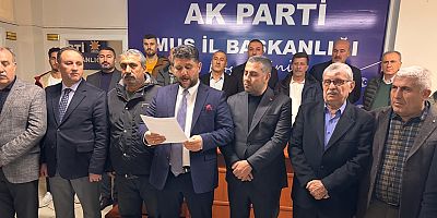 AK Parti Muş İl Başkanı Melik Emre’den Kongre Süreci Hakkında Önemli Açıklamalar