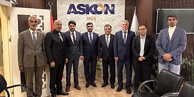 Anahtar Parti Heyetinden ASKON Muş İl Başkanlığına Ziyaret