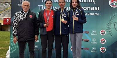 Atletizmde Gurur Tablosu: Derya Kunur Türkiye Şampiyonu Oldu