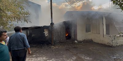 Bağlar Mahallesi’nde Ev Yangını