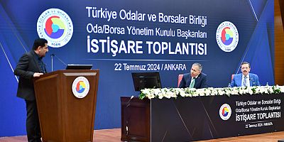 BAŞKAN KOÇ, İSTİŞARE TOPLANTISINA KATILDI