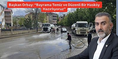 Başkan Orbay: “Bayrama Temiz ve Düzenli Bir Hasköy Hazırlıyoruz”