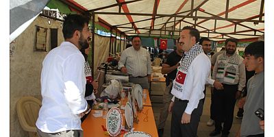 Filistin için kermes düzenlendi