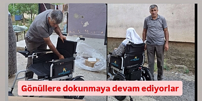 Gönüllere dokunmaya devam ediyorlar