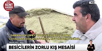 Güzletepe Mahallesi’nde Zorlu Kış Mesaisi